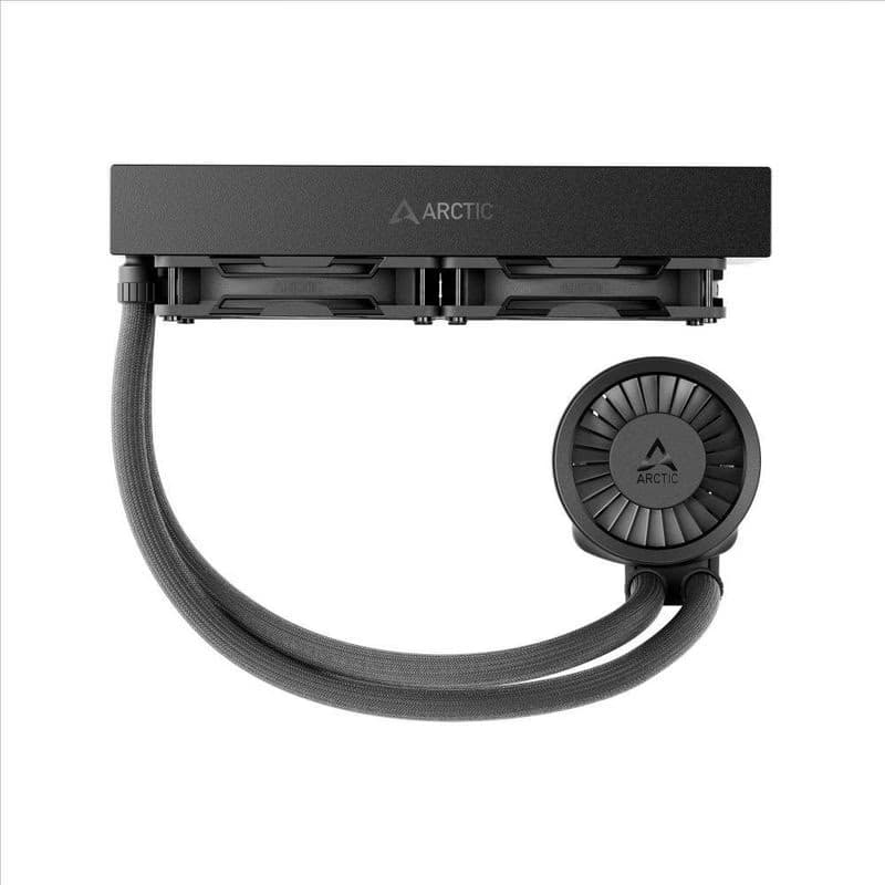 ARCTIC Vodný chladič Liquid Freezer III 240 Pro, 2x120mm, AM5, LGA1851, čierna 3