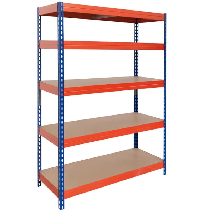 Kovový regál Rivet 300 192x100x50 cm - 5 polic/300 kg 1