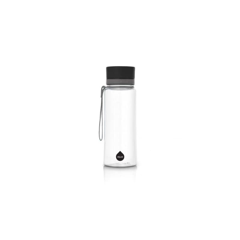 Fľaša EQUA Plain Black, 600 ml 1