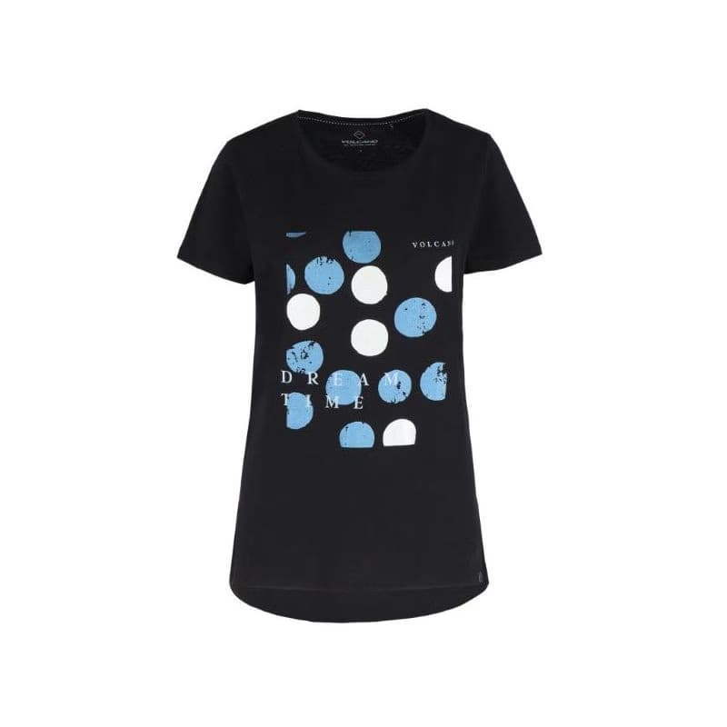 Dámske tričko s krátkym rukávom VOLCANO NETTA-700-BLACK 2