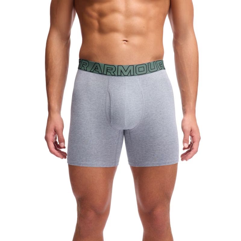Pánske boxerky UNDER ARMOUR 3 PACK-M UA Perf Cotton 6in-Mix 2
