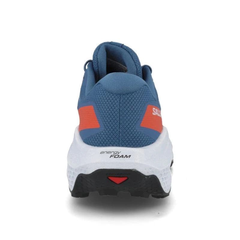 Pánska bežecká trailová obuv SALOMON Ultra Flow 2 GTX M dark blue ballad blue cherry tomato 6
