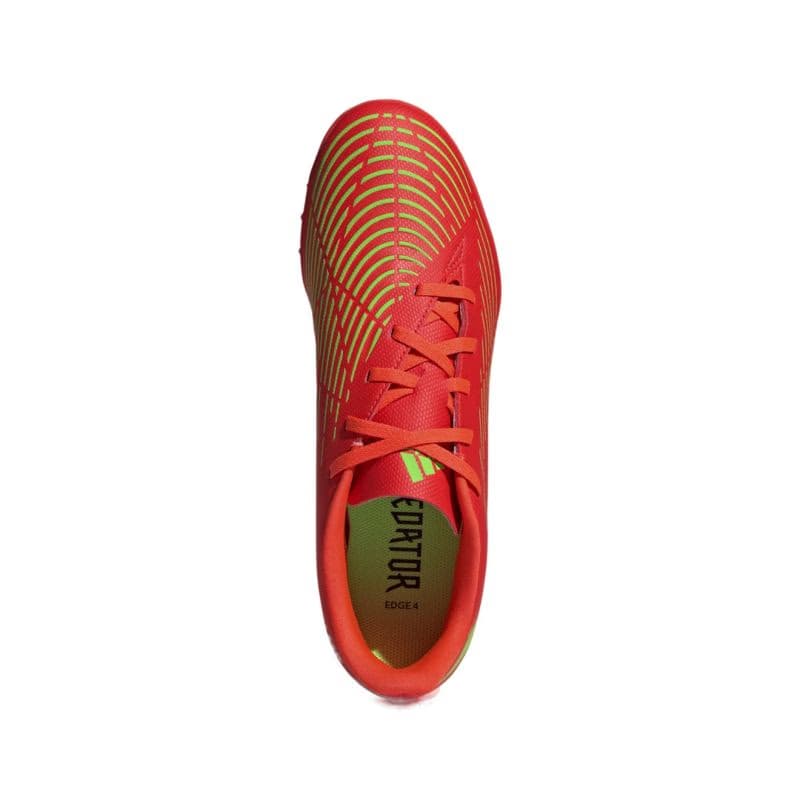 Pánske futbalové kopačky turfy ADIDAS Predator Edge.4 M TF solar red solar green core black 4