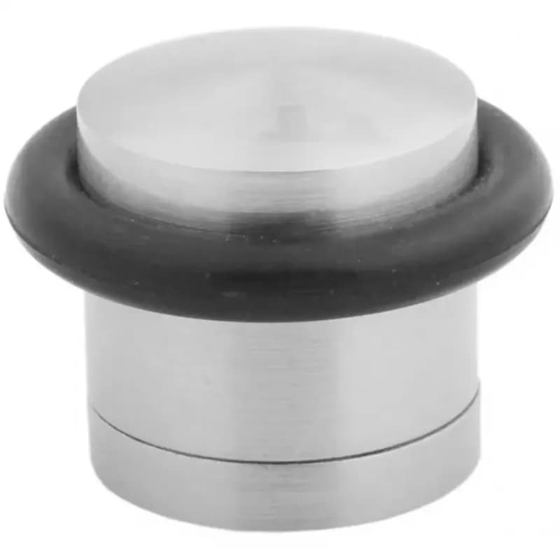 Veľký válcovitý doraz dverí DB-002  nikel 1
