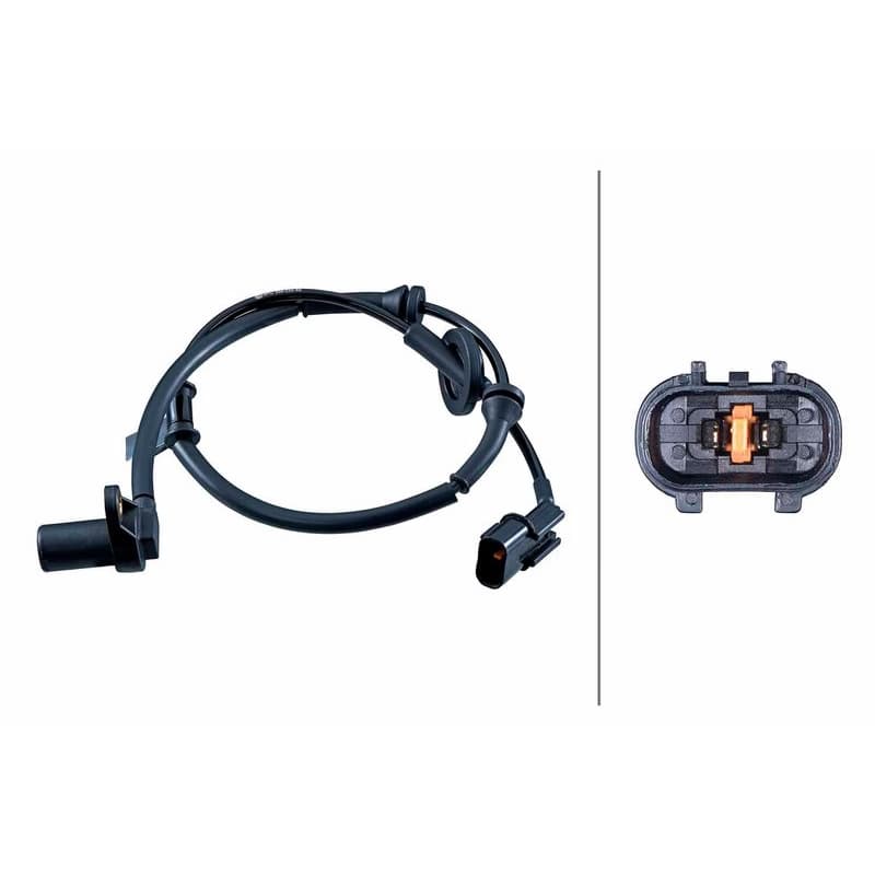 HELLA Snímač počtu otáčok kolesa 6PU 358 252-621 1