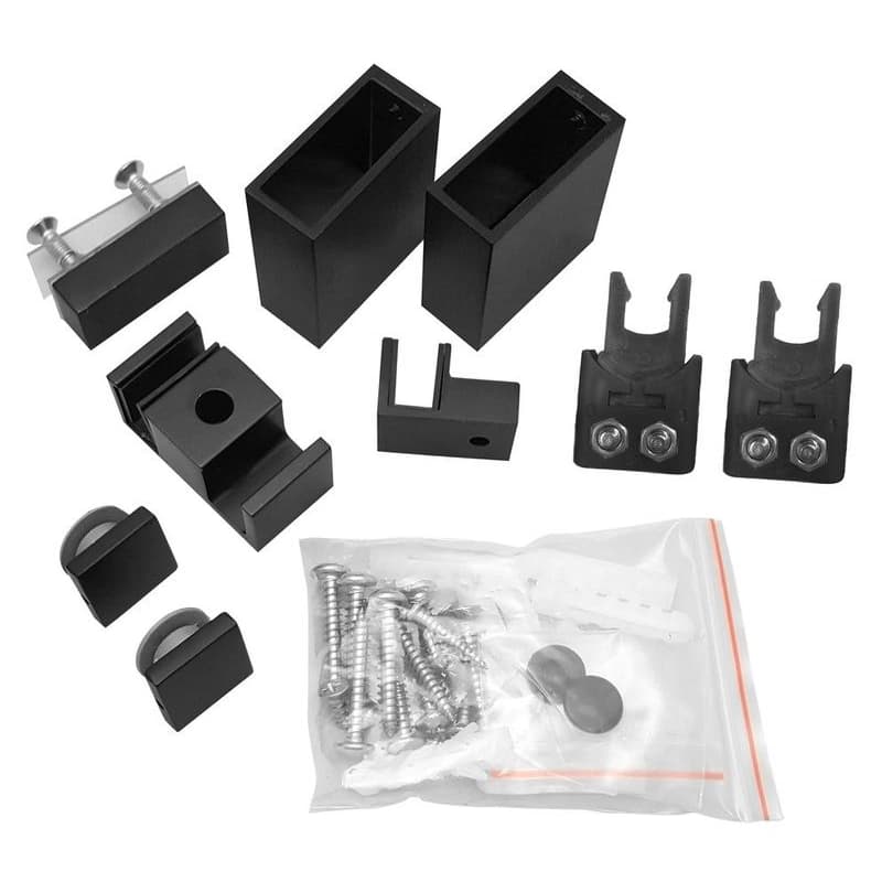 POLYSAN - ALTIS BLACK inštalačný set NDALB01 1