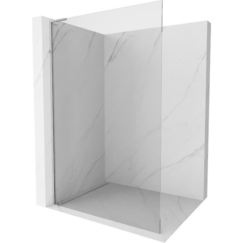 MEXEN/S - Kioto L Sprchová zástena WALK-IN 105 x 200, transparent, chróm 800-105-103-01-00