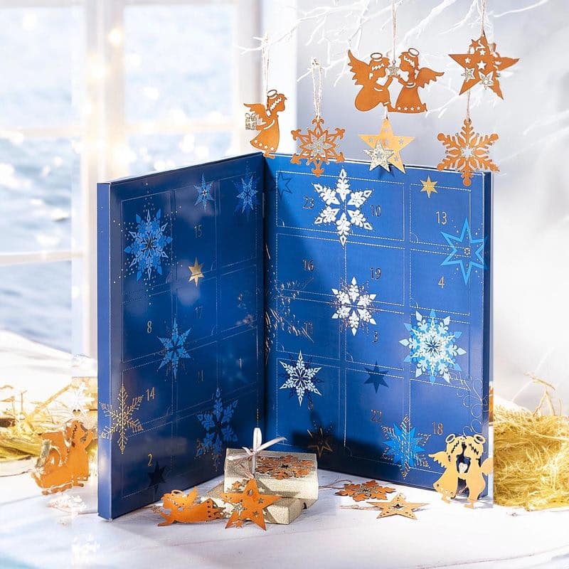 Adventný kalendár Nebeské vianočné ozdoby, sada 24 kusov 1