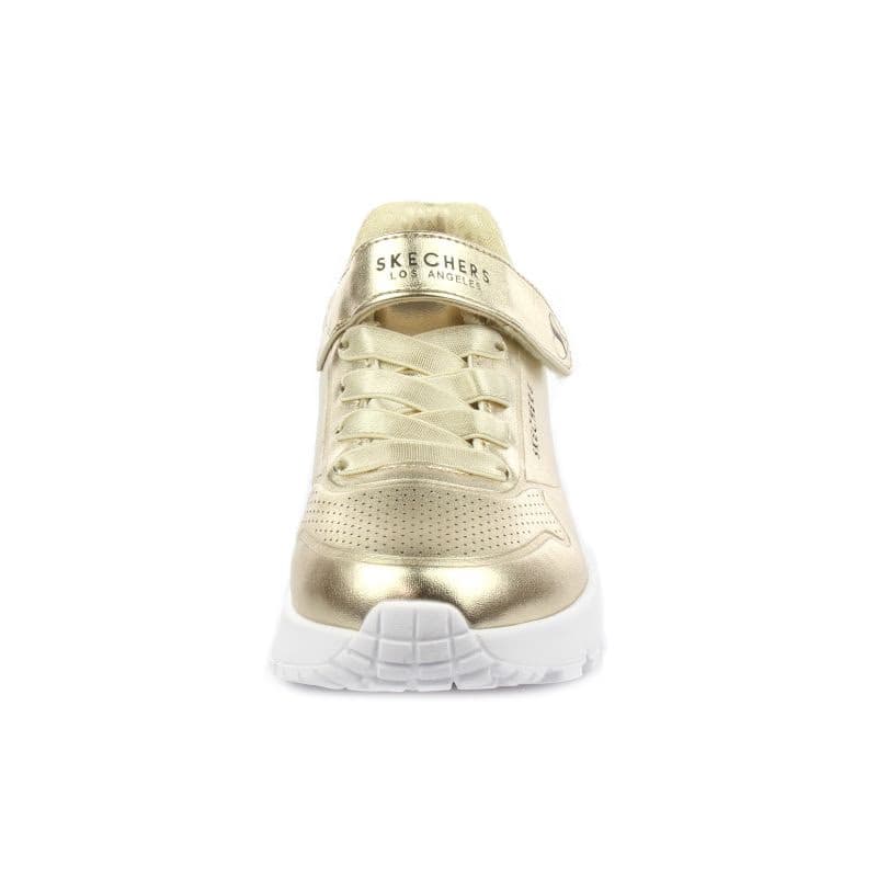 Dievčenská rekreačná obuv SKECHERS Uno Lite Chrome Steps gold 6