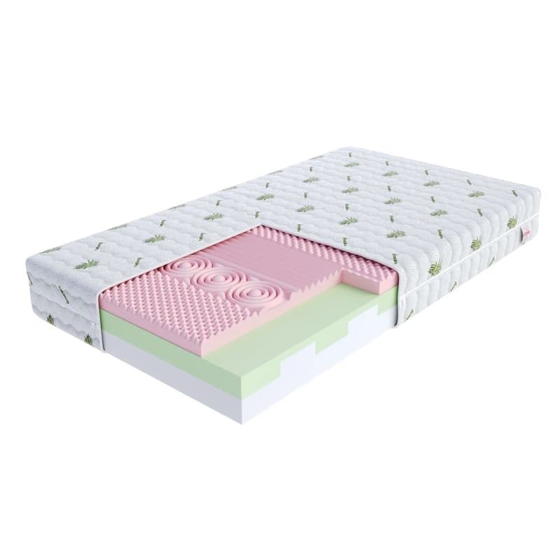 FDM Penový matrac ROVIGO Aloe vera | 90 x 200 cm