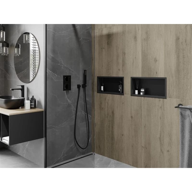 MEXEN - X-Wall-R modul pre vstavanie do steny 45 x 20, čierna 1970452010 4