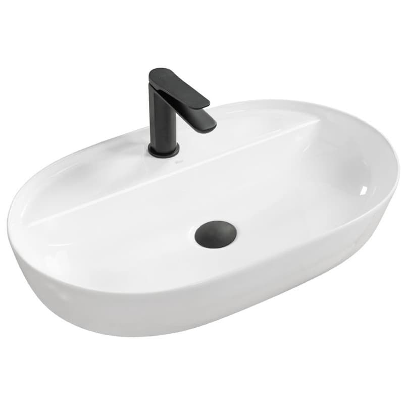 REA - Umývadlo na dosku Aura 60,5x40,5 biela REA-U7900 1