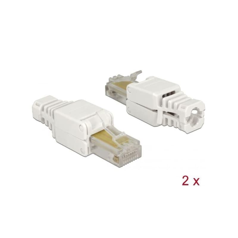 Delock RJ45 samec Cat.5e UTP bez použitia nástrojov 2 kusy 1