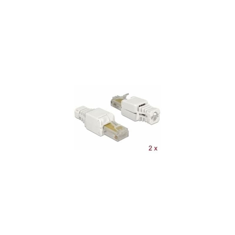 Delock RJ45 samec Cat.5e UTP bez použitia nástrojov 2 kusy 5