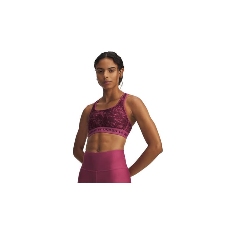 Dámska tréningová športová podprsenka UNDER ARMOUR Crossback Mid Print 1