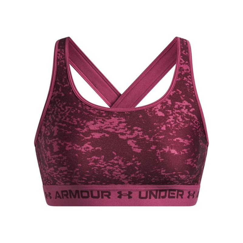 Dámska tréningová športová podprsenka UNDER ARMOUR Crossback Mid Print 3