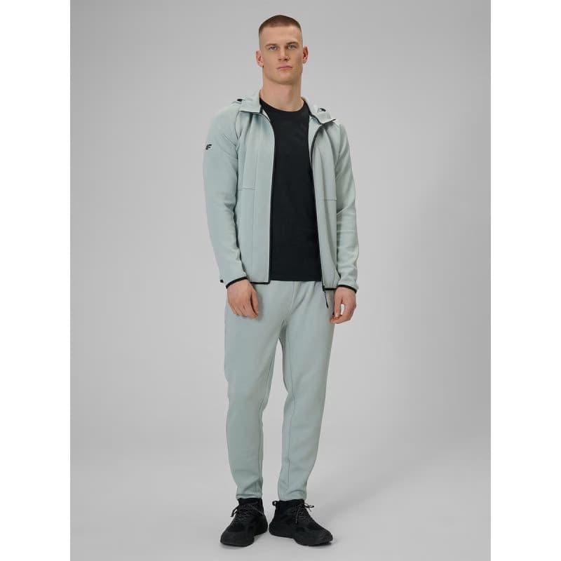 Pánska bežecká mikina 4F SWEATSHIRT FNK M627-47S-MINT 5