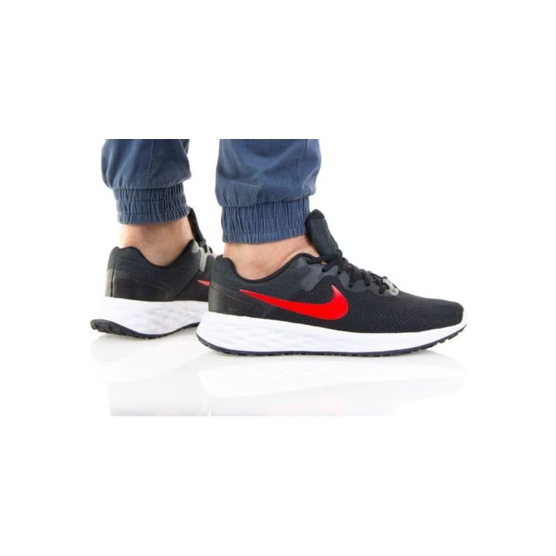 Pánska športová obuv (tréningová) NIKE Revolution 6 Next Nature black anthracite university red 4