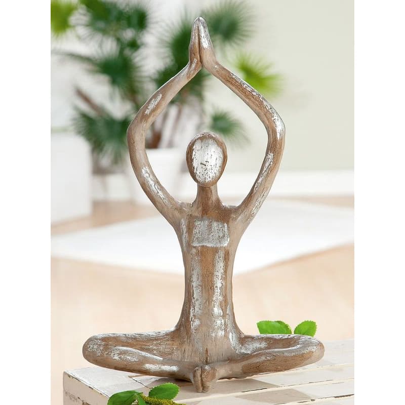 Živicová figúrka "Yoga-Frau" žena 1