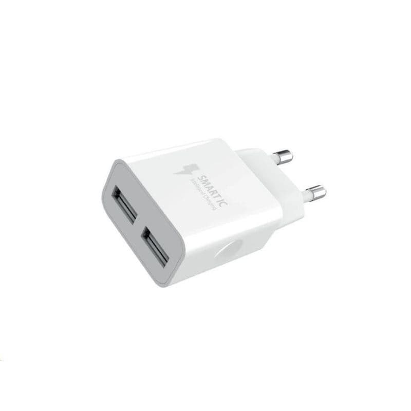 WG - Sieťová nabíjačka 2x USB-A 2, 4A, white