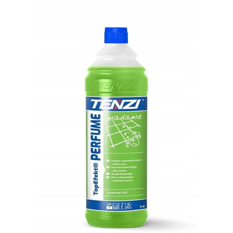 TENZI Top Efekt Parfum MADAME zelený - Prostriedok na čistenie a údržbu podláh 1L WPP016A001BF000 1