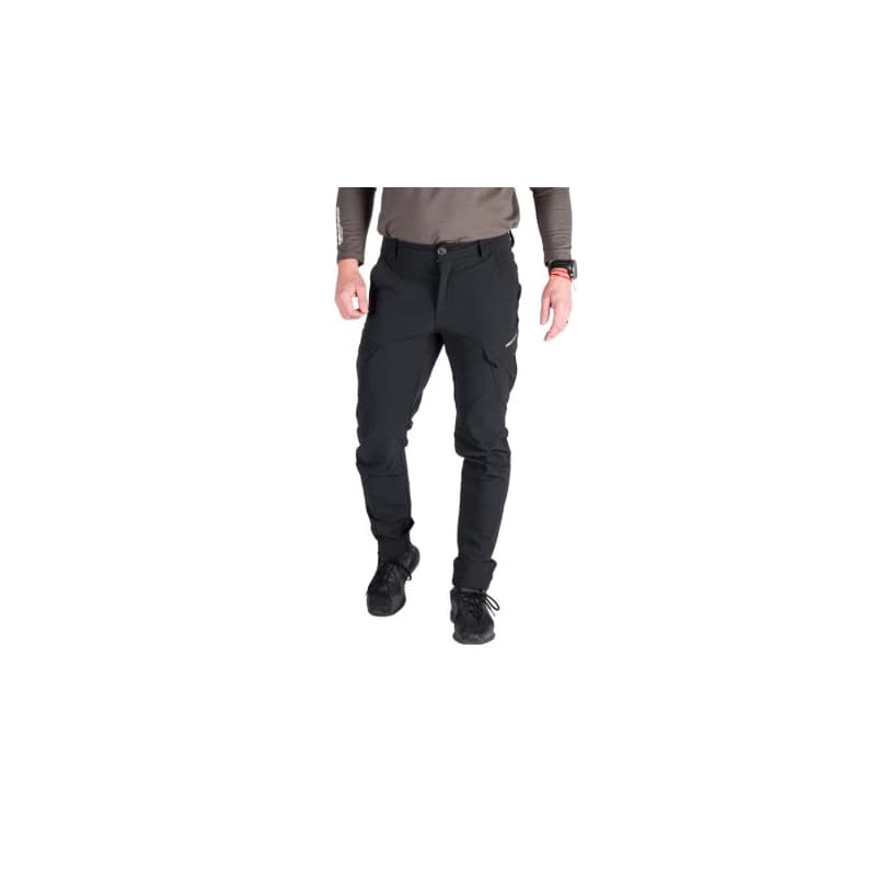 Pánske turistické zateplené nohavice NORTHFINDER KUBA-270blackblack 1