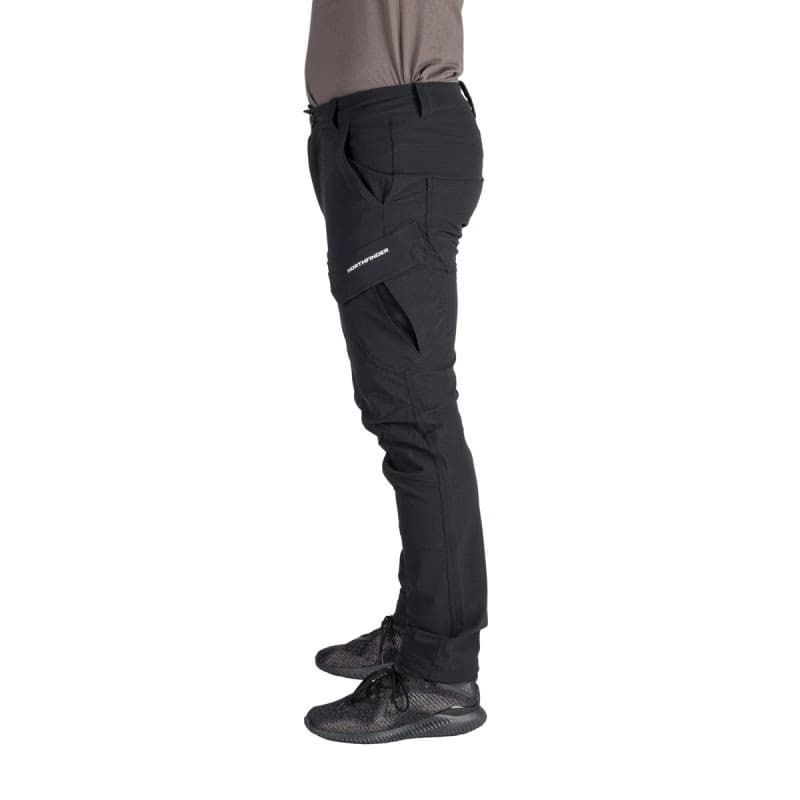 Pánske turistické zateplené nohavice NORTHFINDER KUBA-270blackblack 3