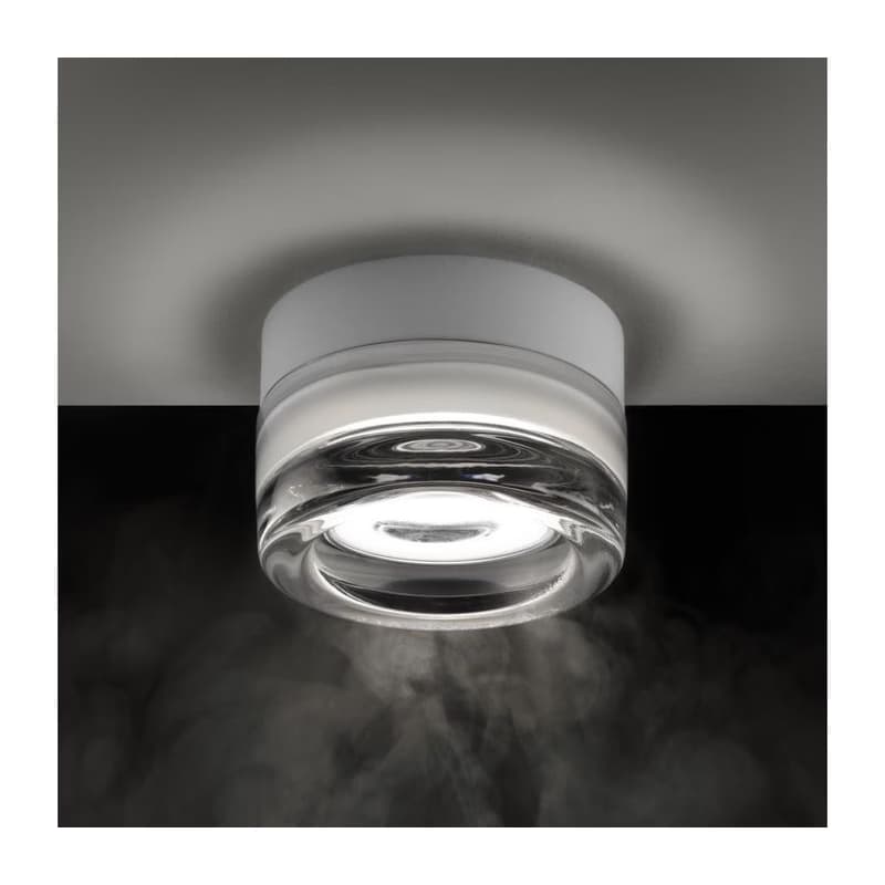 Ideal Lux - LED stropné svietidlo do kúpeľne LOLLY 1xGX53/9W/230V IP44 biela/číra 354651