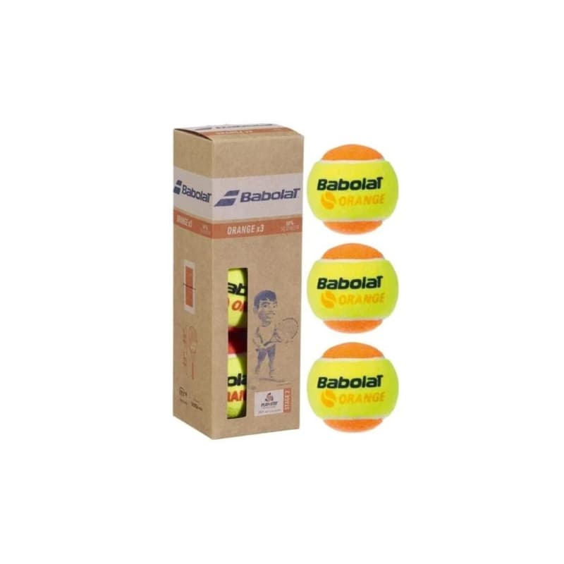 Tenisové loptičky 3ks BABOLAT ORANGE X3