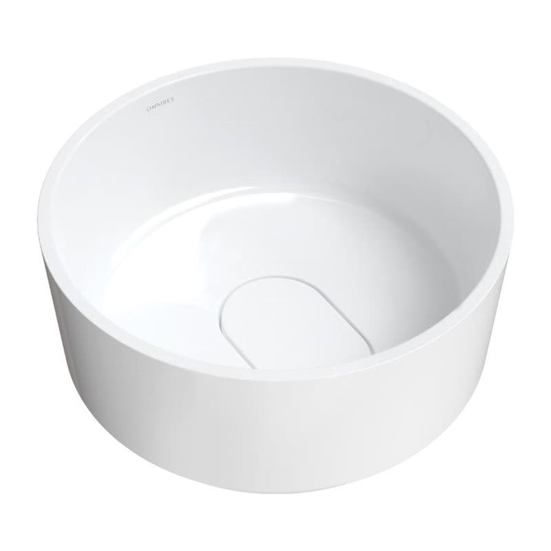 OMNIRES - CADENCE M+ umývadlo na dosku, o42 cm biela lesk /BP/ CADENCER420BP 1