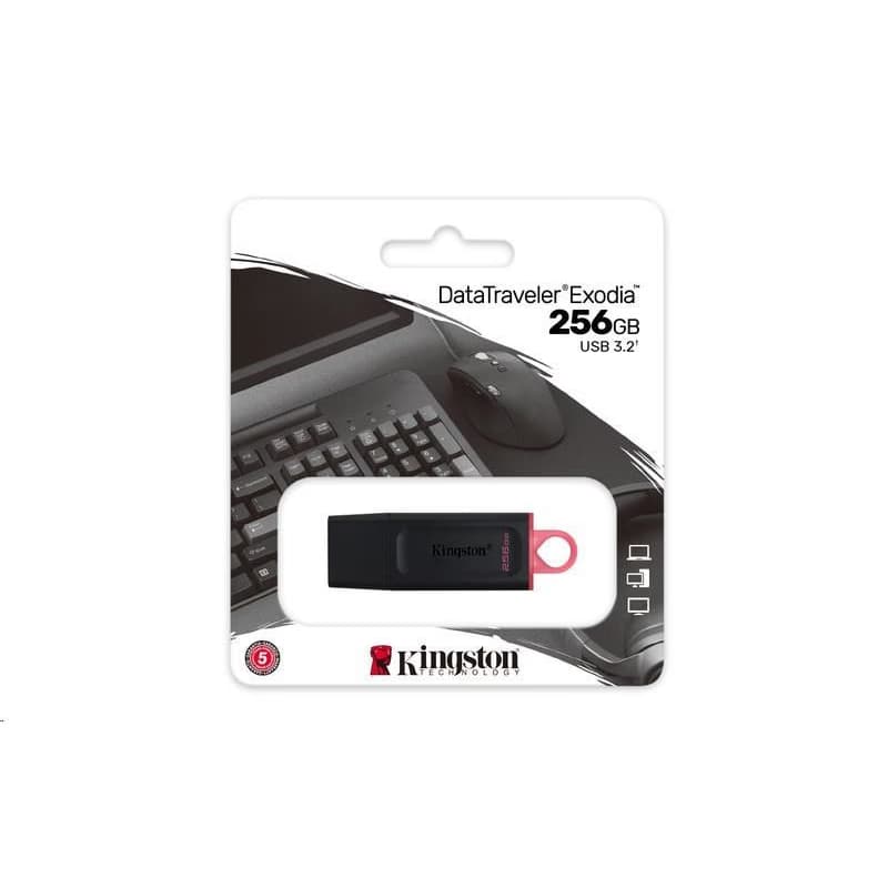 Kingston 256GB USB3.2 Gen1 DataTraveler Exodia (Black + Pink) 6