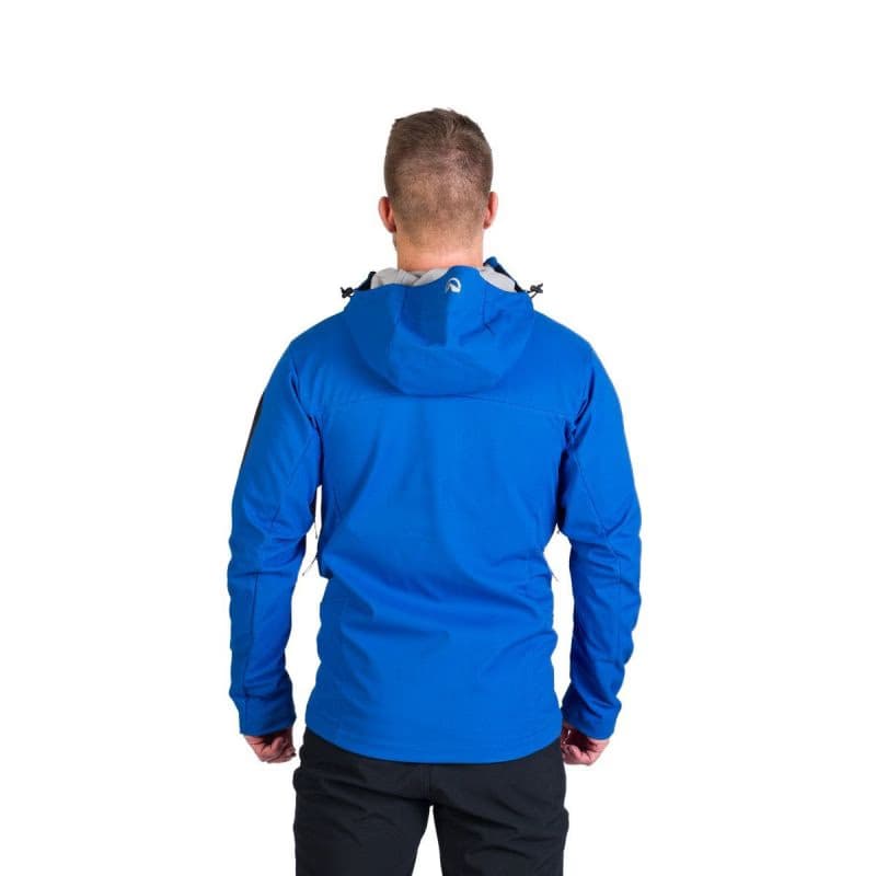 Pánska turistická softshellová bunda NORTHFINDER FABIO-281blue 4
