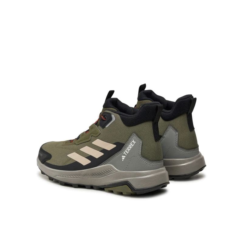 Pánska členková turistická obuv ADIDAS Terrex Anylander Mid R.Rdy M olive strata wonder beige core black 3
