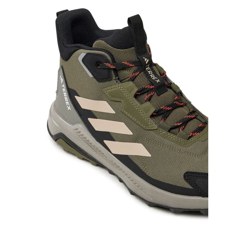 Pánska členková turistická obuv ADIDAS Terrex Anylander Mid R.Rdy M olive strata wonder beige core black 5