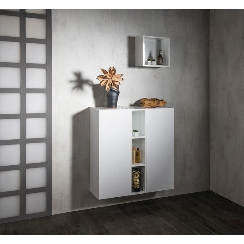 SAPHO - ESPACE otvorená policová skrinka 20x94x22cm,biela ESC130-3030 6