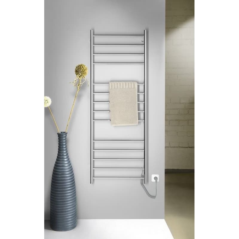 SAPHO - REDONDO elektrický sušiak uterákov, guľatý, 600x1500 130 W, leštená nerez ER250V 4