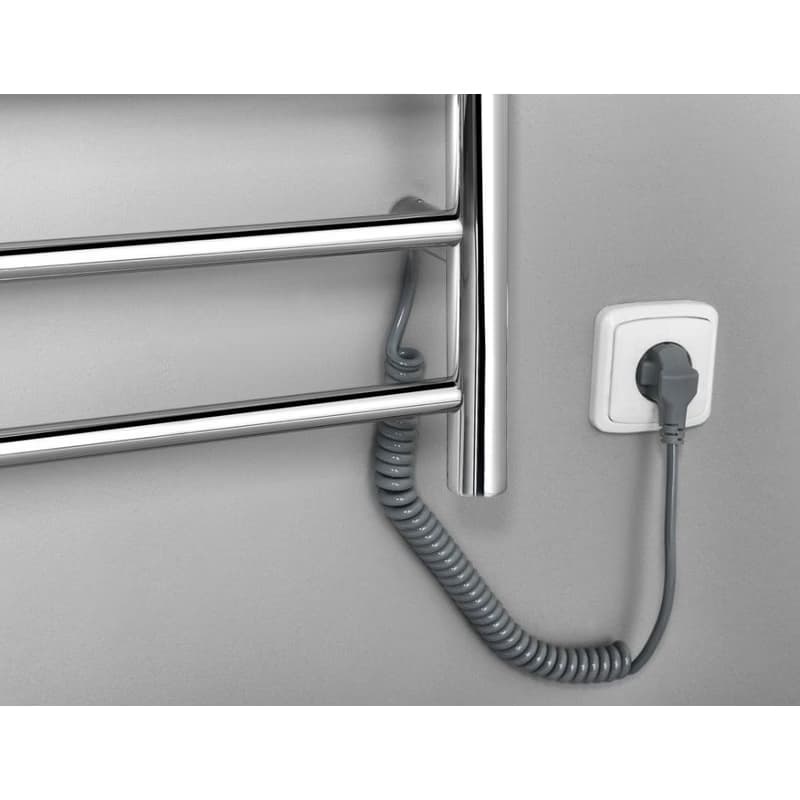 SAPHO - REDONDO elektrický sušiak uterákov, guľatý, 600x1500 130 W, leštená nerez ER250V 5