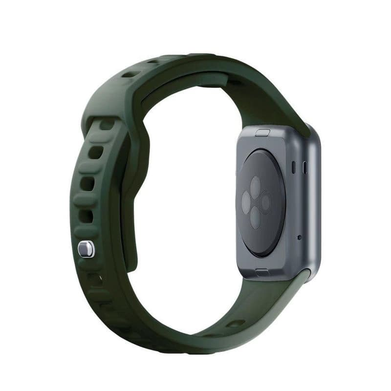3mk remienok Watch Strap pre Apple 42/44/45/49 mm Dark Green 3