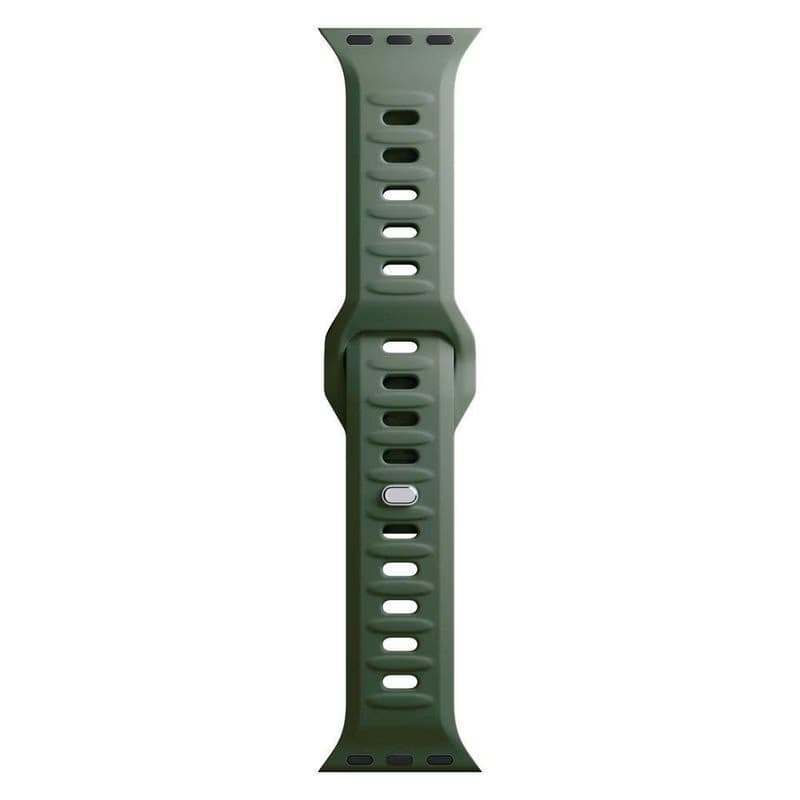 3mk remienok Watch Strap pre Apple 42/44/45/49 mm Dark Green 5