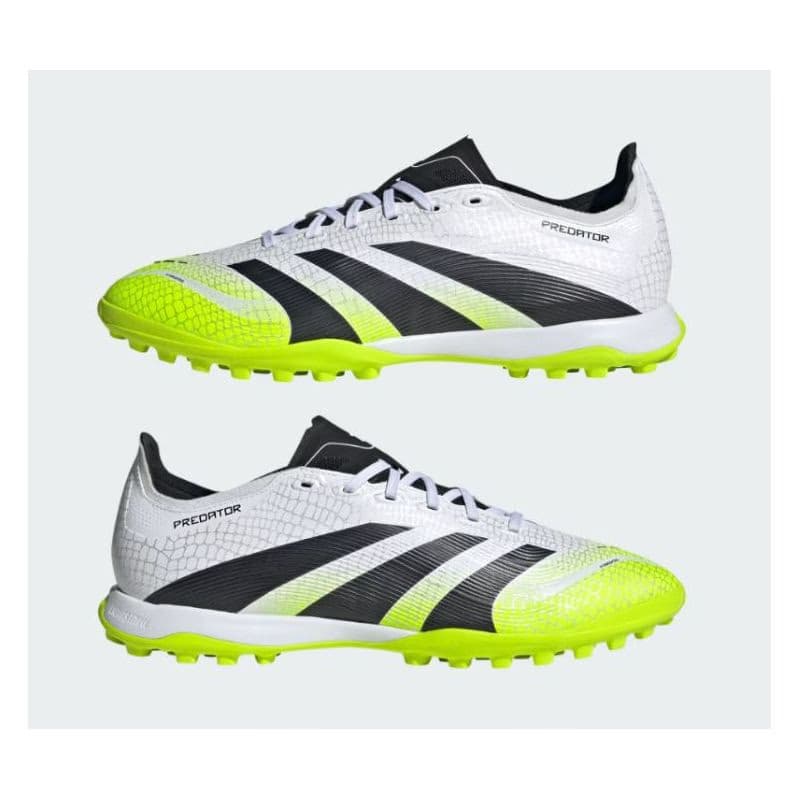 Pánske futbalové kopačky turfy ADIDAS Predator League M TF cloud white core black lucid lemon 5