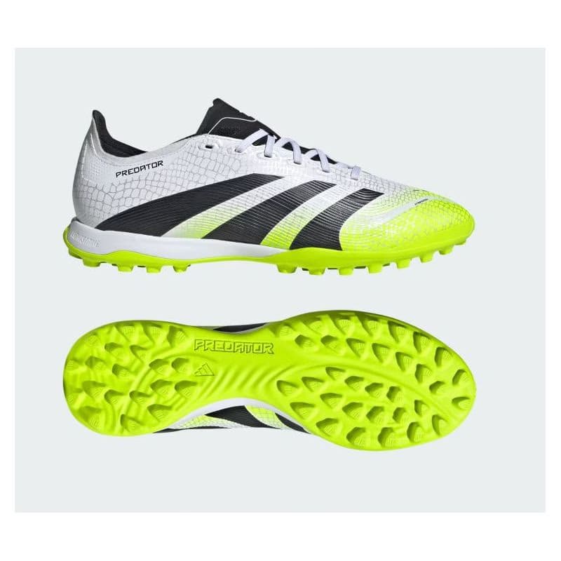 Pánske futbalové kopačky turfy ADIDAS Predator League M TF cloud white core black lucid lemon 6