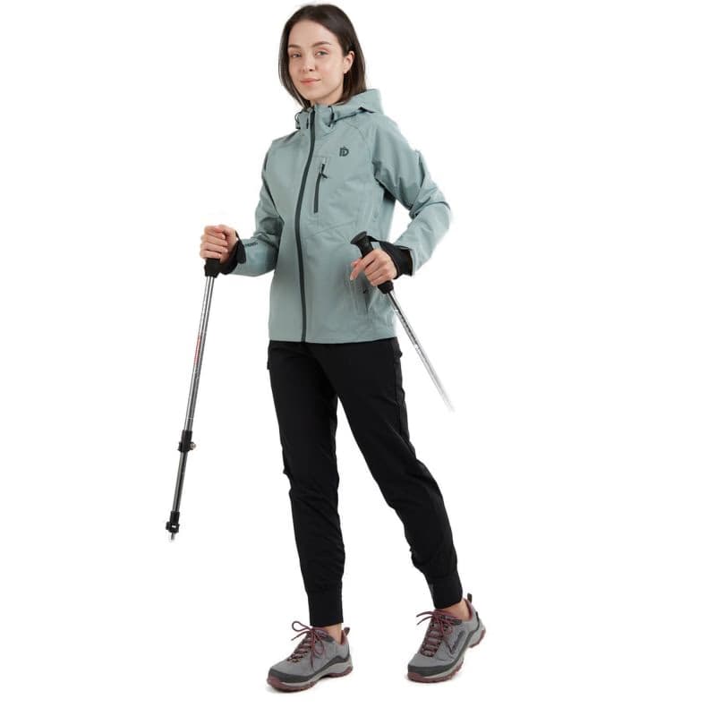Dámska turistická bunda FUNDANGO Piora Waterproof Jacket-528-fern 5