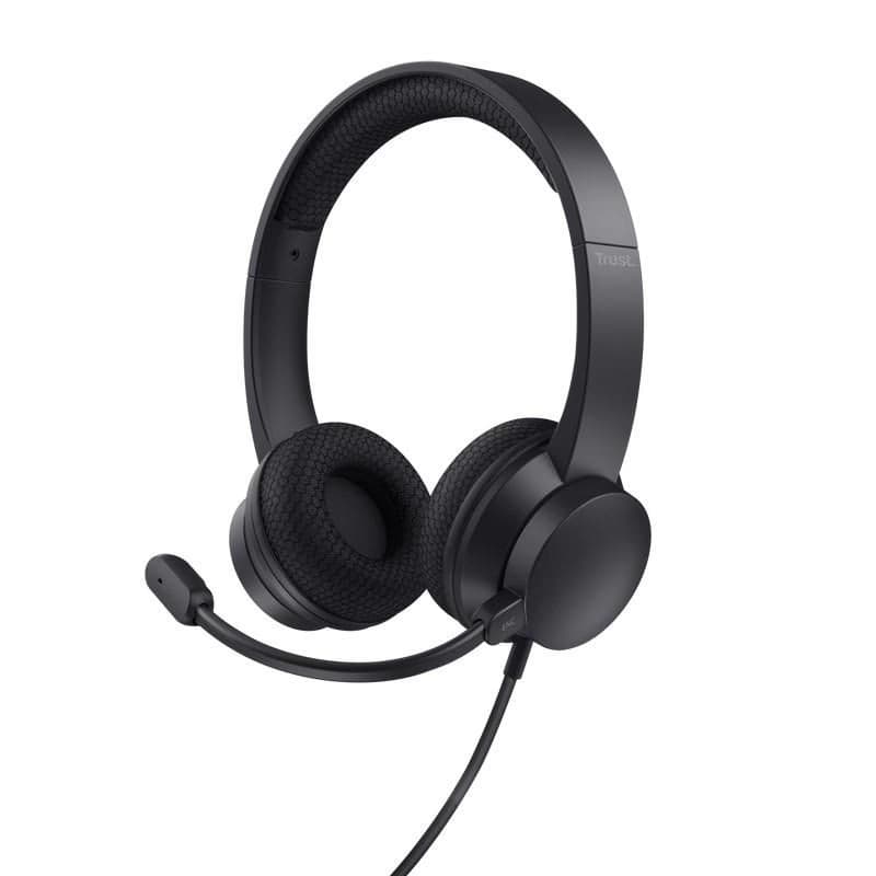 TRUST slúchadlá s mikrofónom Ayda PC headset, USB, EKO Produkt, Noise-Cancelling 2