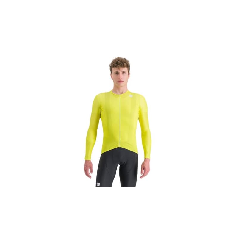 Pánsky cyklistický dres s dlhým rukávom SPORTFUL Matchy long sleeve jersey, cedar