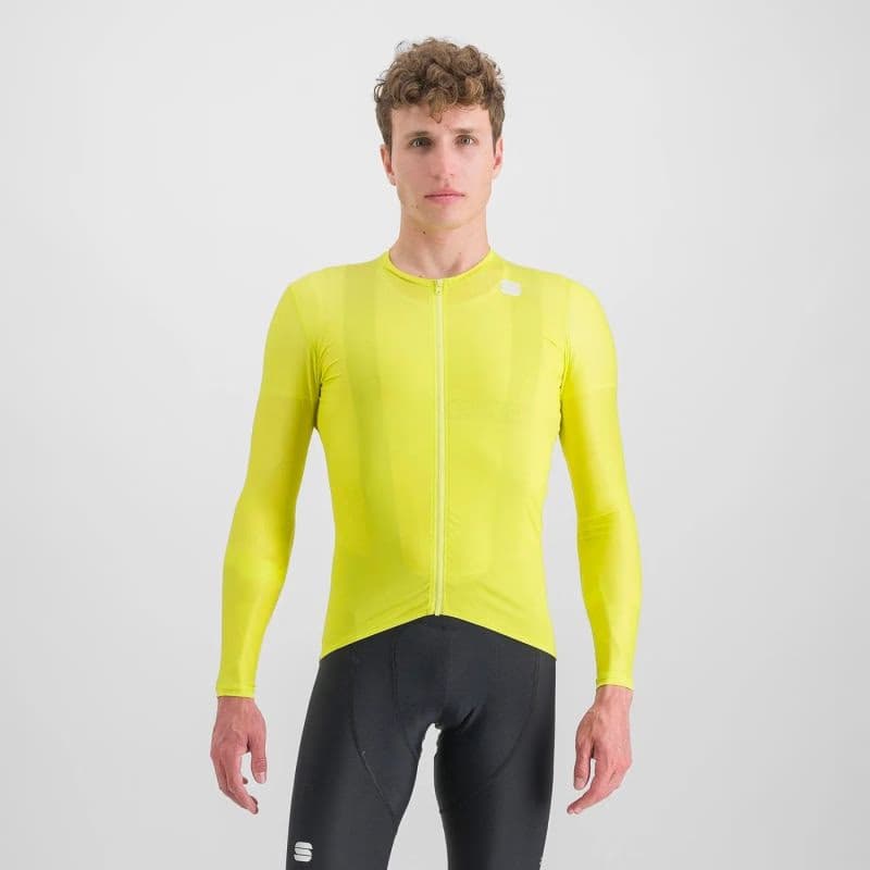 Pánsky cyklistický dres s dlhým rukávom SPORTFUL Matchy long sleeve jersey, cedar 2