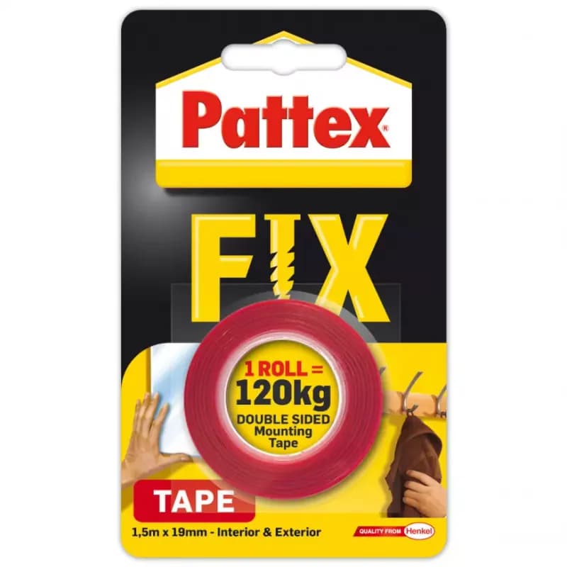Pattex Fix Páska 1roll=120kg 1,5m 1