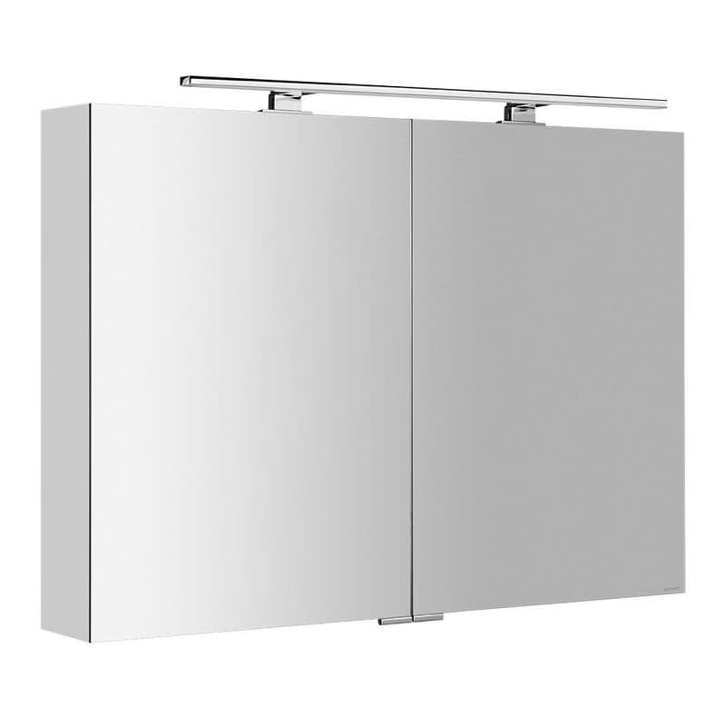 SAPHO - MIRRÓ galérka s LED osvetlením, 100x70x16cm, biela MC100-0030 1