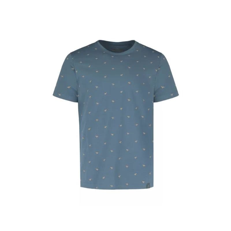 Pánske tričko s krátkym rukávom VOLCANO TM-LEIF-BLUE 4