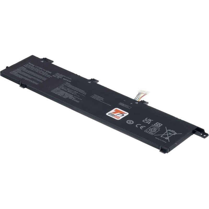 Batéria T6 Power pre Asus VivoBook S432F, S532F, X432F, X532F, 3640mAh, 42Wh, 3cell, Li-poly 1