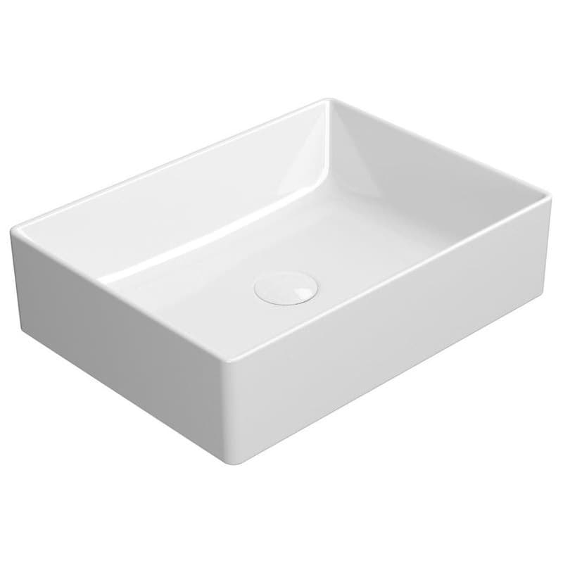 GSI - KUBE X keramické umývadlo na dosku 50x37cm, biela ExtraGlaze 942911 1